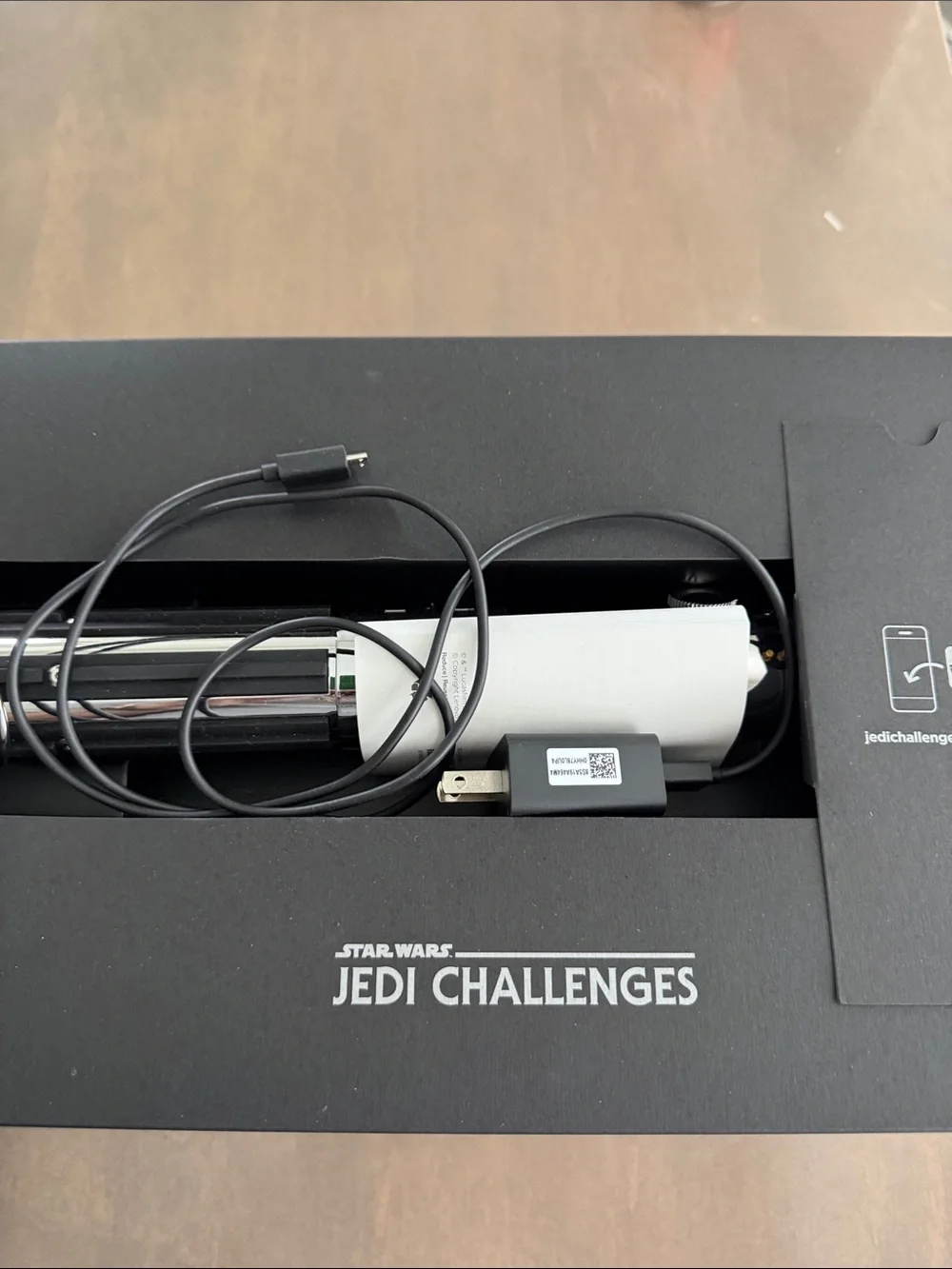 Star Wars Jedi Challenges Box with Blue and Red Lightsabers